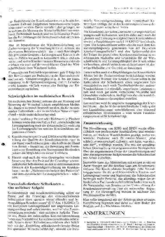 Vorschauseite 6: Die Quadratur der Krankenhausfinanzierung