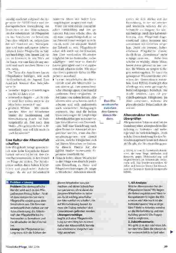 Vorschauseite 2: Das Wissen älterer Mitarbeiter nutzen