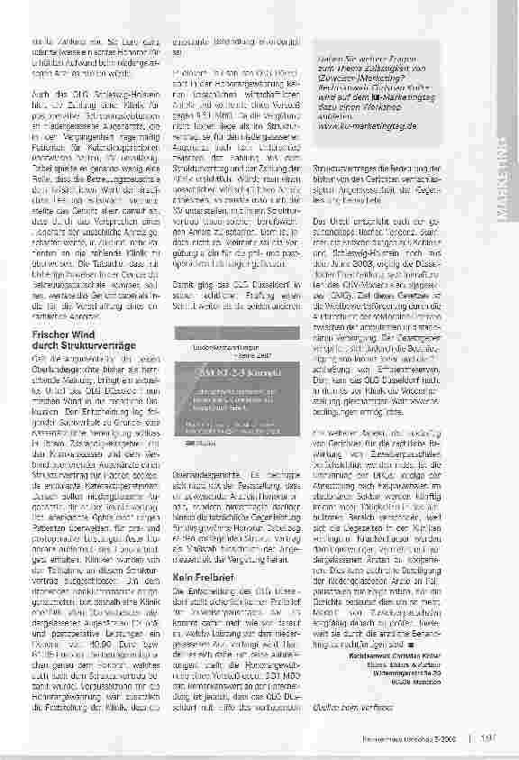 Vorschauseite 2: Provisionenfür Ärzte?