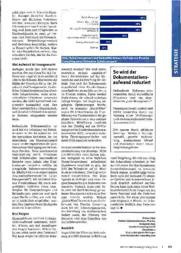 Vorschauseite 2: Krankenhaus versus Spital