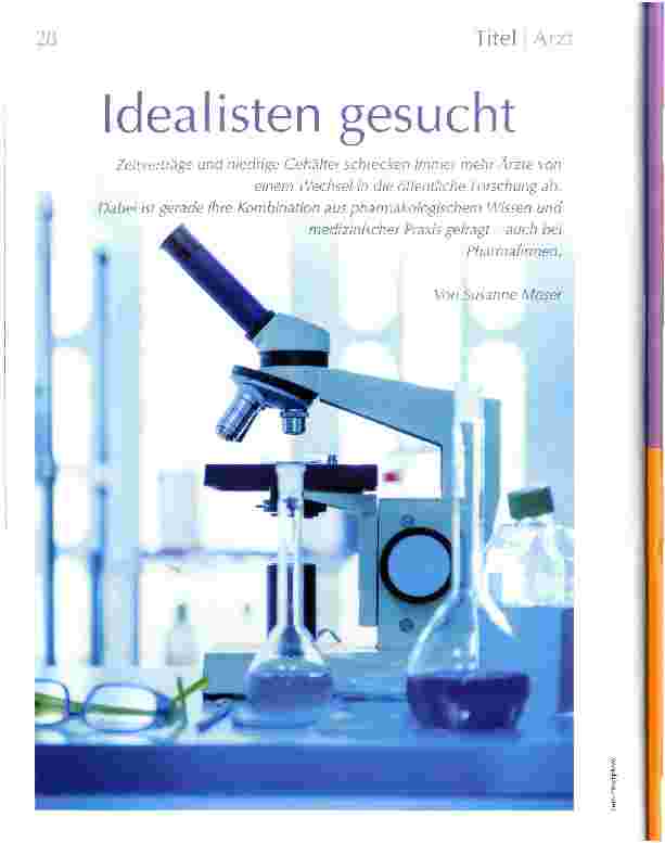 Vorschauseite 1: Idealisten gesucht