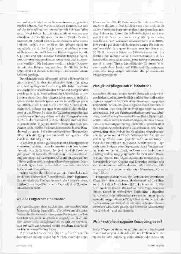 Vorschauseite 3: Schlaganfall wenn die Welt plötzlich aus den Fugen gerät