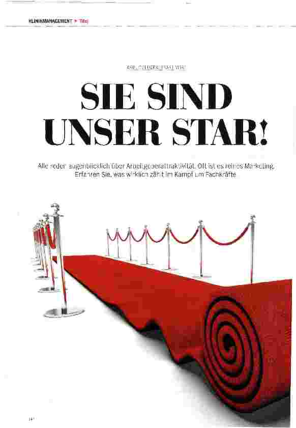 Vorschauseite 1: SIE SIND UNSER STAR!