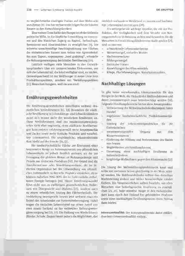 Vorschauseite 2: Ernährung: Globale Aspekte
