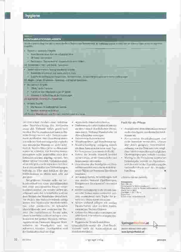 Vorschauseite 3: Wundinfektionen vermeiden Wunde: Einfallstor für Staphyloccoccus aureus & Co