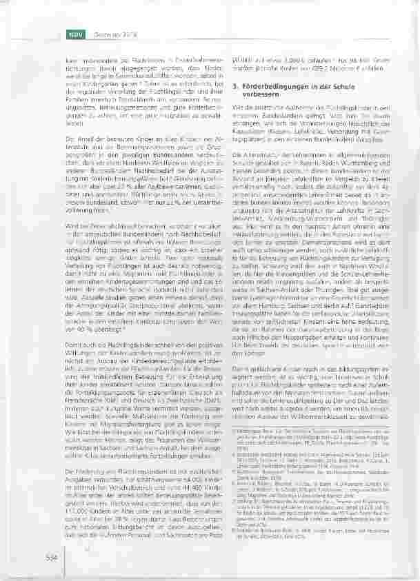 Vorschauseite 2: Maßnahmen zur Bildungsintegration von Geflüchteten