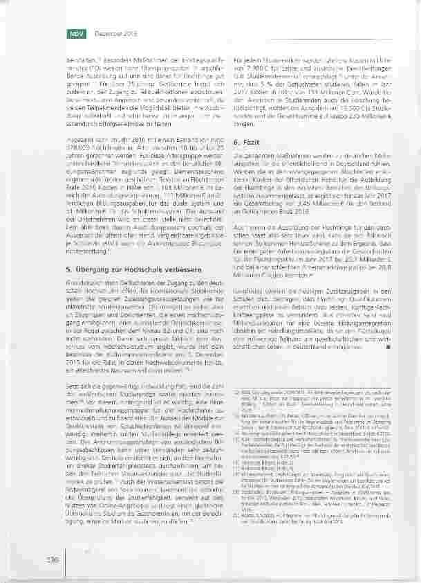 Vorschauseite 4: Maßnahmen zur Bildungsintegration von Geflüchteten
