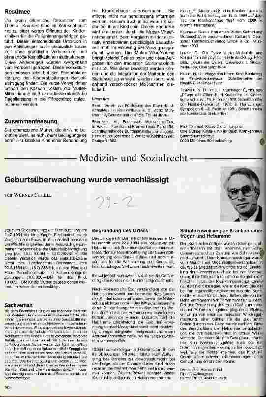 Vorschauseite 3: Erfahrungen mit verschiedenen Formen des Eltern-Kind-Kontaktes im Kinderkrankenhaus - Organisation einer Mutter-Kind-Station