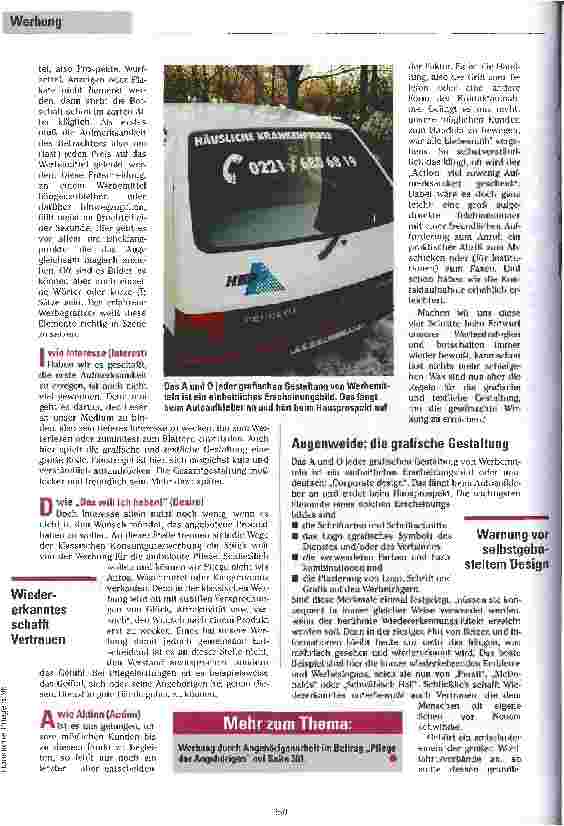 Vorschauseite 2: Wirkung erzielen Professionelle Strategien und Methoden der Werbung für ambulante Dienste