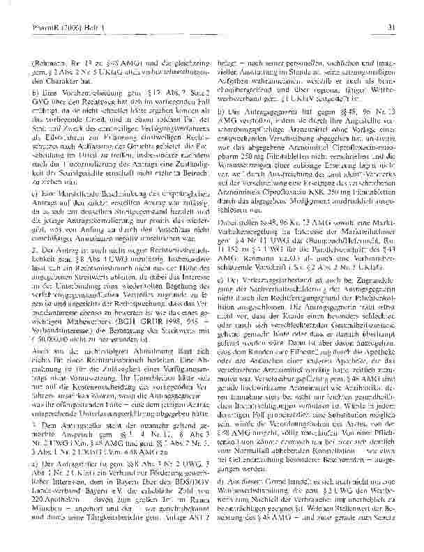Vorschauseite 4: Zum arzneimittelsicherheitsrechtlichen Aspekt des Aut-idem-Systems
