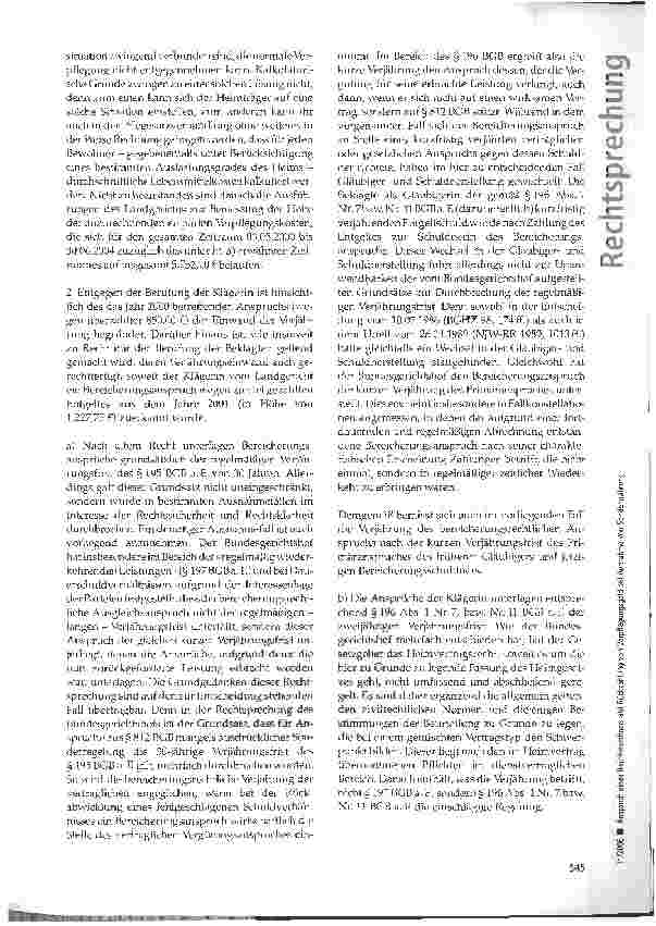 Vorschauseite 4: Anspruch eines Heimbewohners auf Rückzahlung von Verpflegungsgeld bei Aufnahme von Sondennahrung