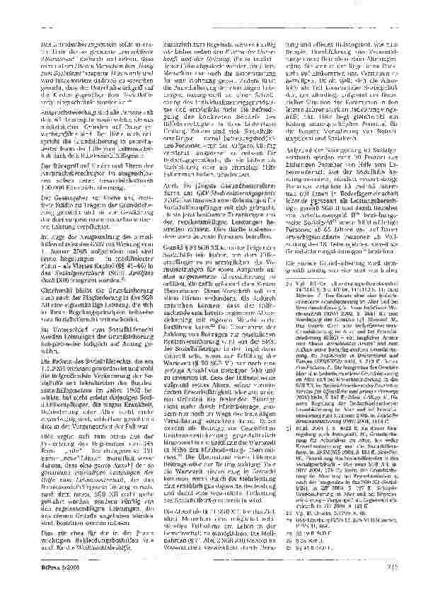 Vorschauseite 4: Betreuungsrecht und soziale Grundsicherung