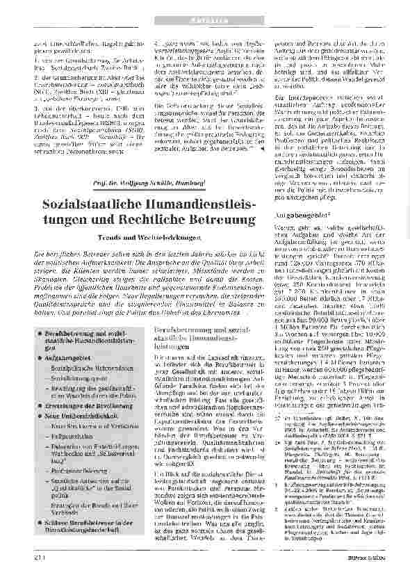 Vorschauseite 5: Betreuungsrecht und soziale Grundsicherung