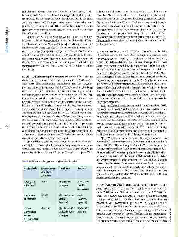 Vorschauseite 3: Fobi-Führer Orthopädische Manuelle Therapie Patienten richtig im Griff haben