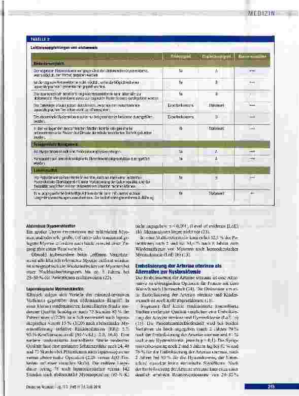 Vorschauseite 4: Hysterektomie bei benignen Erkrankungen der Gebärmutter