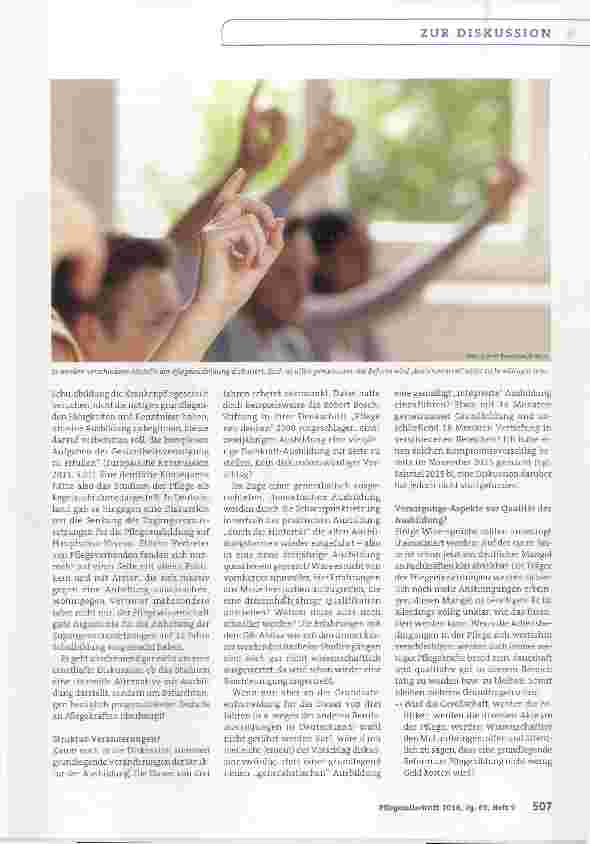 Vorschauseite 3: Kritisch-konstruktiver Umgang mit dem Pflegeberufsgesetz