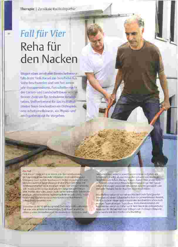Vorschauseite 1: Fall für Vier Reha für den Nacken