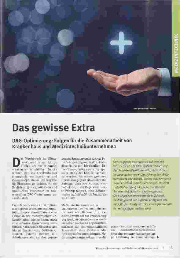 Vorschauseite 1: Das gewisse Extra