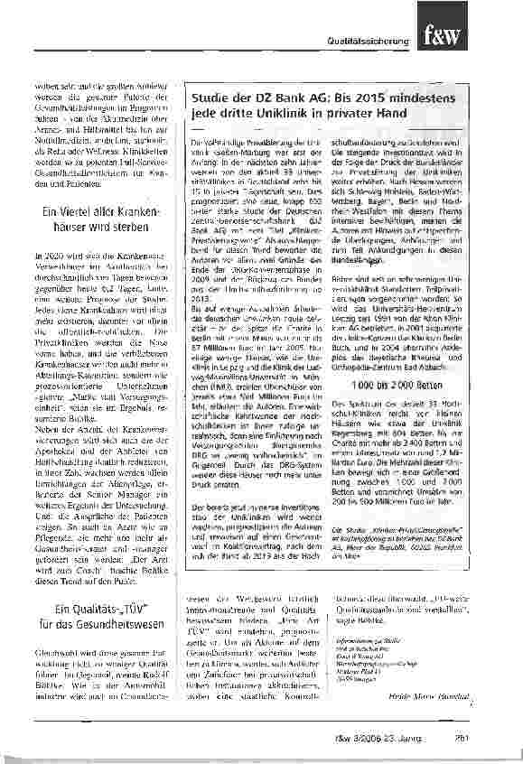 Vorschauseite 2: Abschied von der Versorgungsinsel