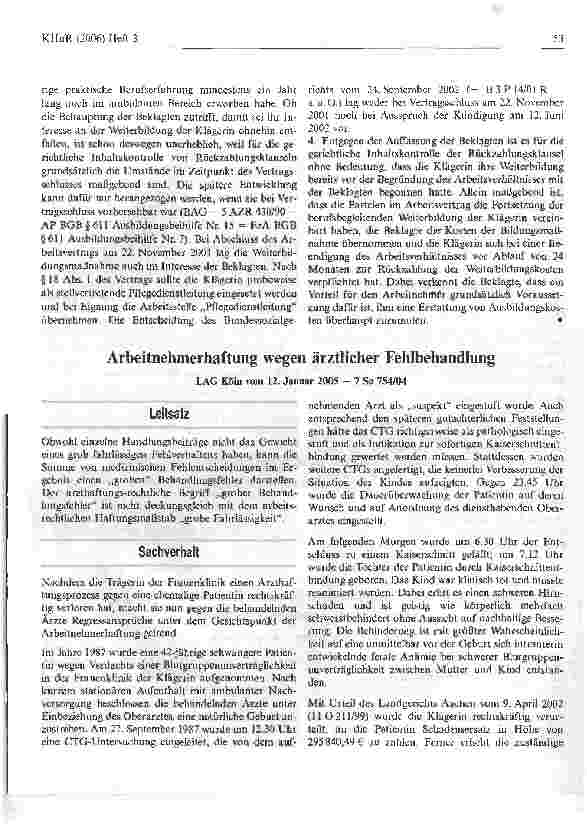 Vorschauseite 5: Ausbildungskosten zur berufsbegleitenden Weiterbildung Leitung/Management von ambulanten Pflegediensten -Erstattung bei Arbeitgeberkündigung