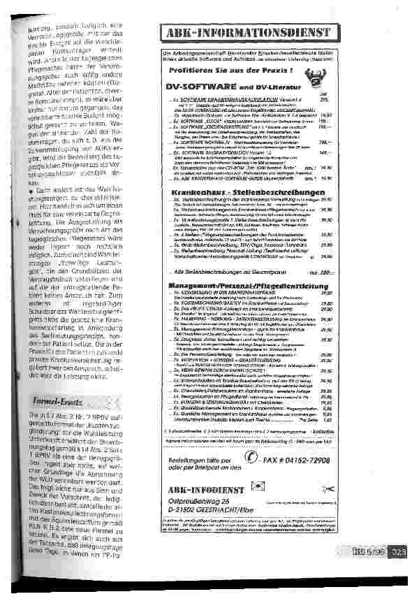 Vorschauseite 2: Konfusion komplett - Berechnung des Entlassungstages bei Wahlleistung Unterkunft? Bundespflegesatzverordnung schafft mehr Probleme, als sie löst