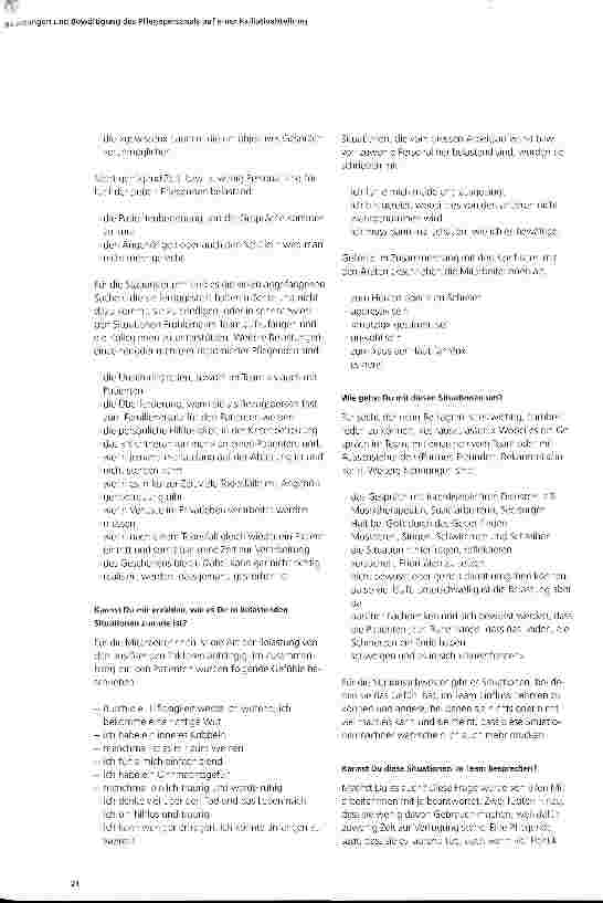 Vorschauseite 5: Belastungen und Bewältigung des Pflegepersonals auf einer Palliativabteilung