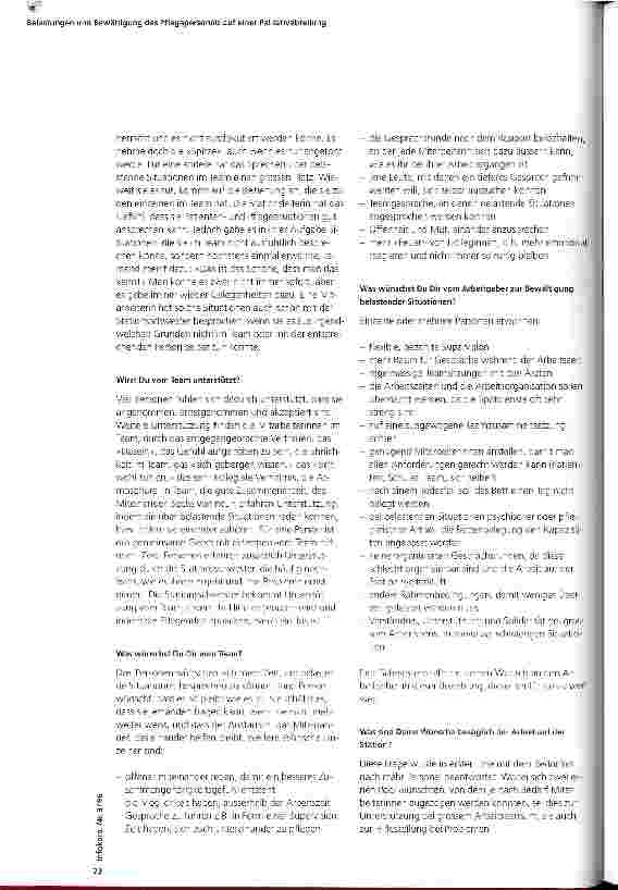 Vorschauseite 6: Belastungen und Bewältigung des Pflegepersonals auf einer Palliativabteilung