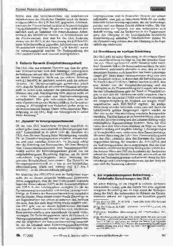 Vorschauseite 6: Reform der Zusatzversorgung - Streit um die Startgutschriften für rentenferne Jahrgänge