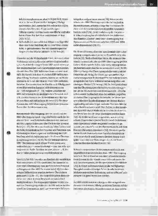 Vorschauseite 3: Prävention der intraoperativen HBV-, HCVund HIV-Übertragung