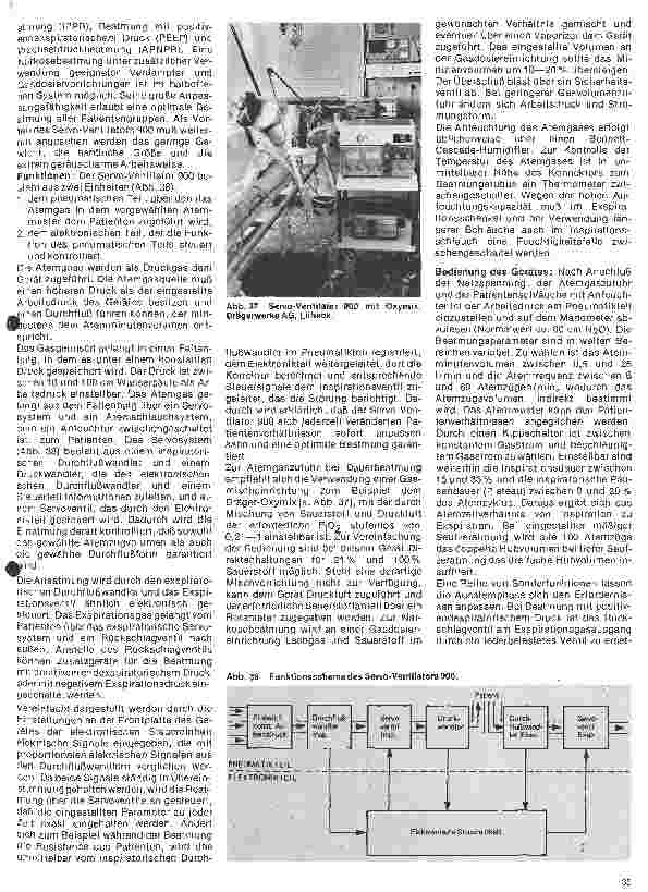 Vorschauseite 4: Aktuelle Themen aus Intensivmedizin und Anästhesiologie Die künstliche Beatmung (Fortsetzung)