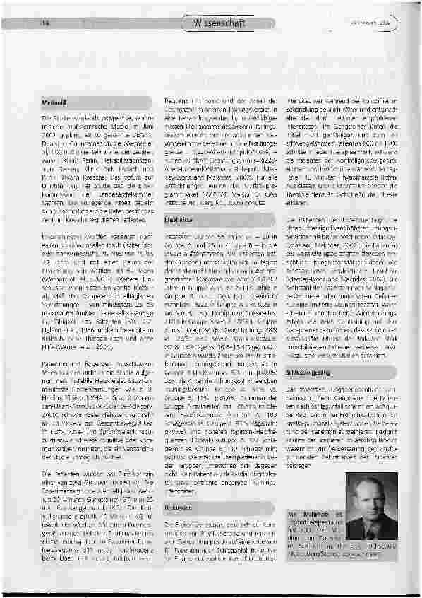 Vorschauseite 2: Repetetives Gehtraining bei Schlaganfall-Patienten