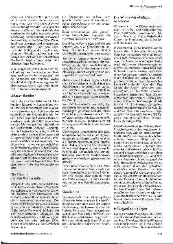 Vorschauseite 3: Himmel und Erde - Ein Blick zurück auf die Heilkunst