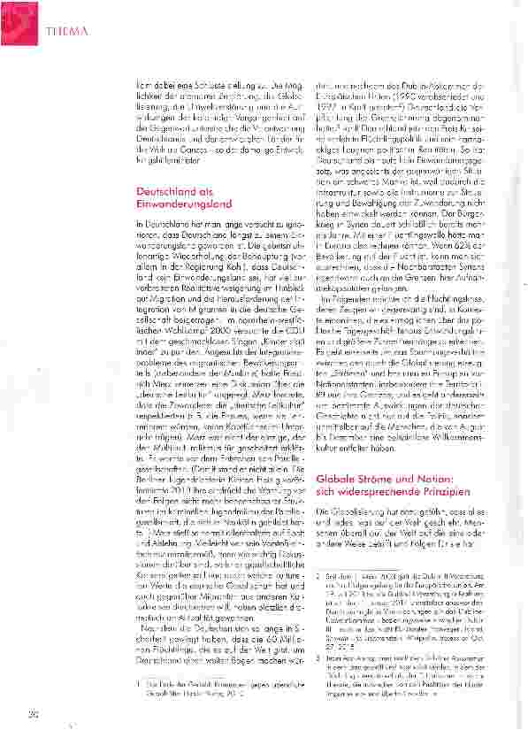 Vorschauseite 2: KEINE ZUKUNFT OHNE STETEN WANDEL