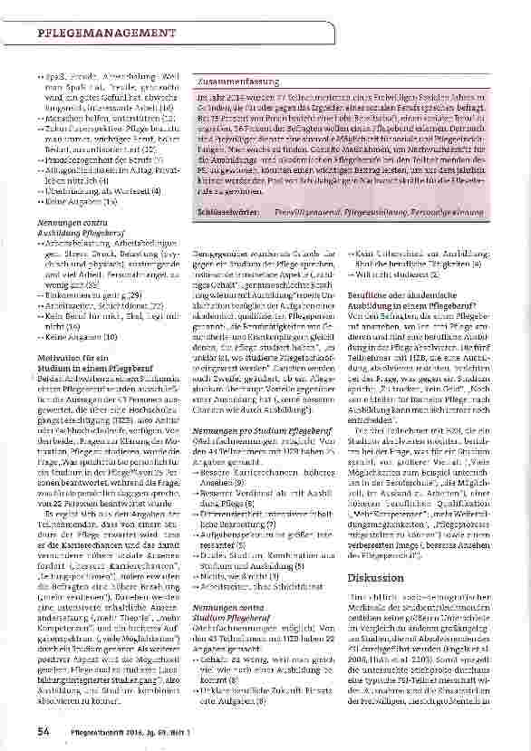 Vorschauseite 3: Ein wichtiges Instrument zur Nachwuchsgewinnung