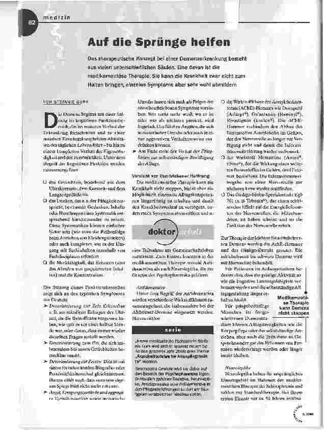 Vorschauseite 1: Auf die Sprünge helfen