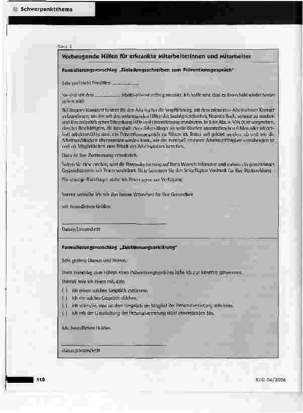 Vorschauseite 3: Betriebliches Eingliederungsmanagement - Der Gesetzgeber als Personalmanager?