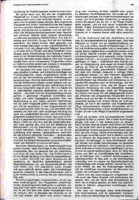 Vorschauseite 2: Die Rolle des Unterrichtenden im Rahmen der pflegerischen Ausbildung