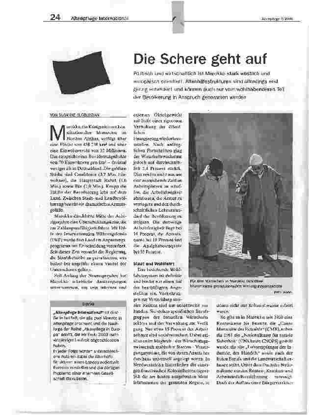 Vorschauseite 1: Die Schere geht auf