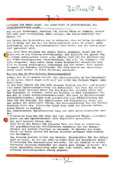 Vorschauseite 1: Gedanken zum Thema Tagesund Kunstlicht im OP-Saal aus architektonischer Sicht