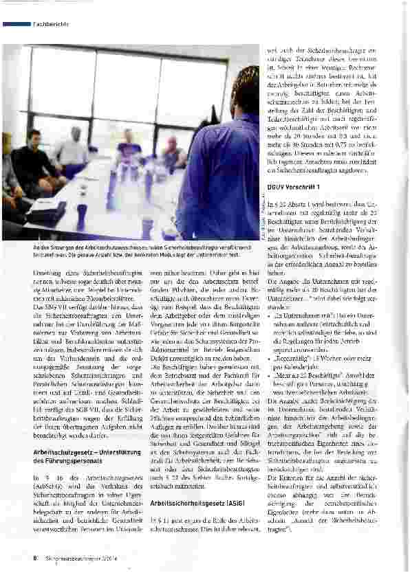 Vorschauseite 3: Seine Rolle im Betrieb