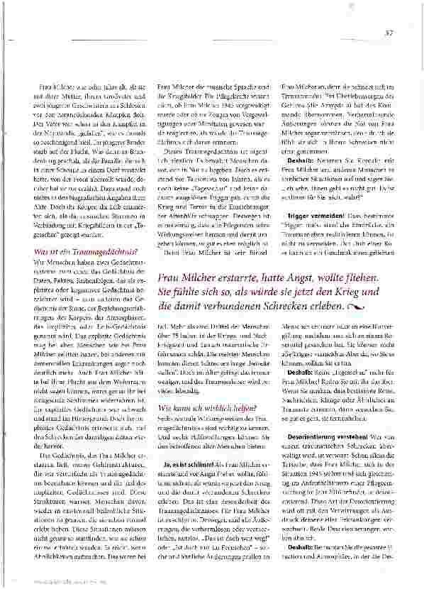 Vorschauseite 2: Plötzlich ist wieder Krieg...