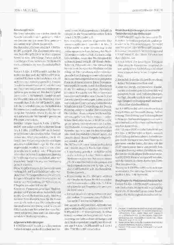 Vorschauseite 3: Änderungen der Medizinprodukte-Betreiberverordnung 2017