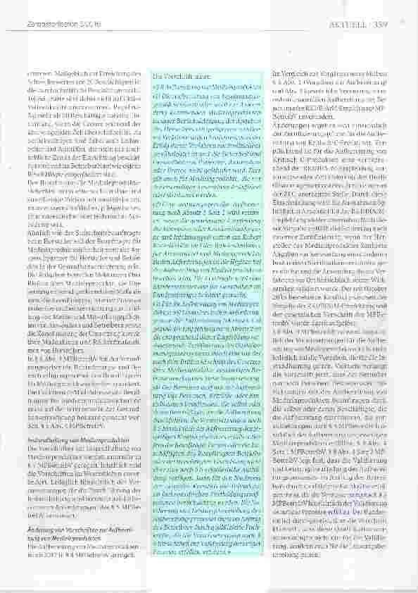 Vorschauseite 4: Änderungen der Medizinprodukte-Betreiberverordnung 2017