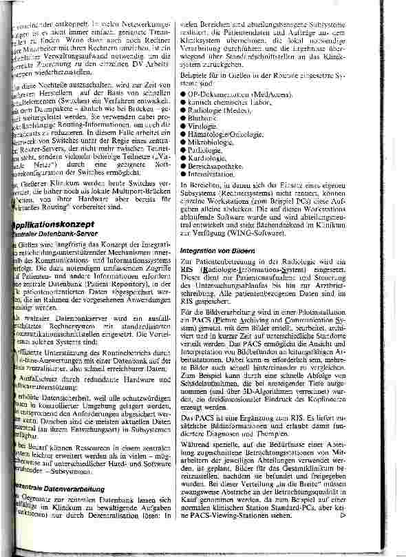 Vorschauseite 4: Ein effizientes Krankenhausinformationssystem (KIS) am Beispiel des Klinikums der Justus-Liebig-Universität Gießen