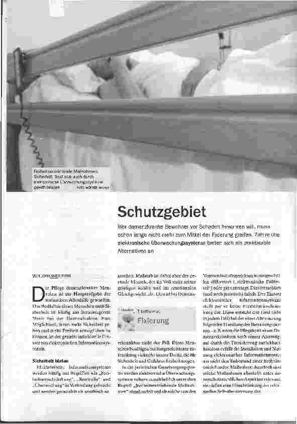 Vorschauseite 1: Schutzgebiet