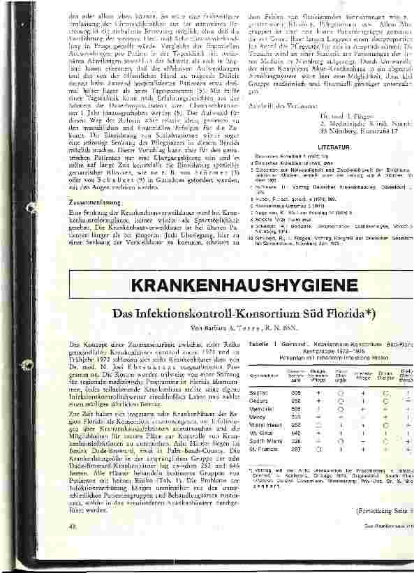 Vorschauseite 4: Überlegungen zum Thema Krankenhaus-verweildauer und Krankenhausreform