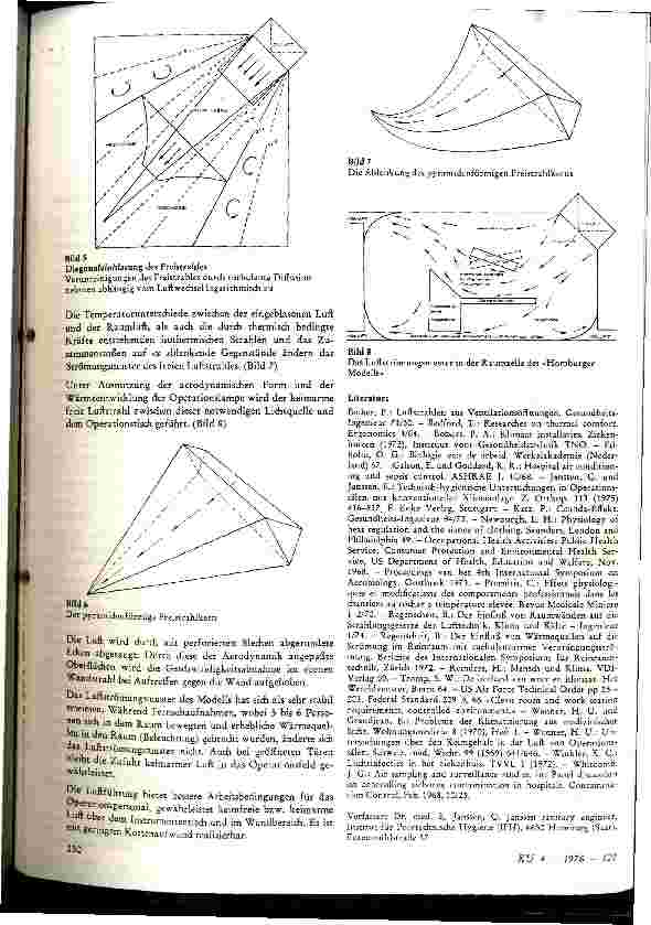 Vorschauseite 4: Mikroklimatologische Bedingungen im Operationssaal