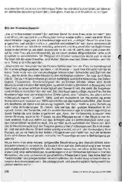 Vorschauseite 3: Emanzipation von der Frauen-Rolle- Voraussetzung zur Berufsrollen- Emanzipation der Krankenschwester 1. Teil Bild der Frau