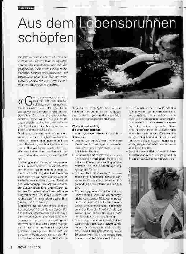 Vorschauseite 1: Aus dem Lebensbrunnen schöpfen