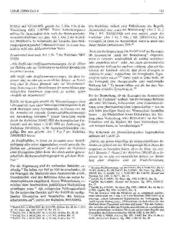 Vorschauseite 3: Zusammenarbeit nationaler Behörden und Gemeinschaftsstellen bei grenzüberschreitendem Warenverkehr mit Nahrungsergänzungsmitteln